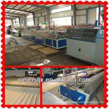 wood plastic compounding wpc profile making machine